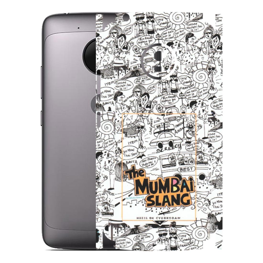 Motorola Phone Skins (All Models) - The Mumbai Slang - Matte Finish (M-142) Motorola Moto G5