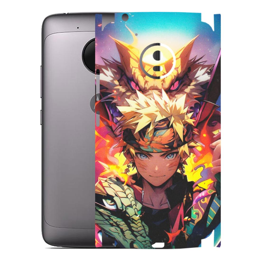 Motorola Phone Skins (All Models) - Angry Naruto Anime - Matte Finish (M-148) Motorola Moto G5