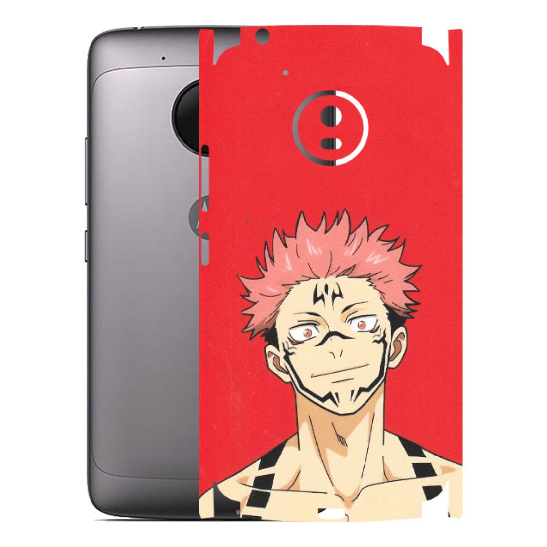 Motorola Phone Skins (All Models) - Ryomen Sukuna Fun Anime - Matte Finish (M-153) Motorola Moto G5
