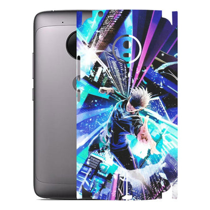 Motorola Phone Skins (All Models) - Manga Action Jujustu Kaisen Anime - Matte Finish (M-155) Motorola Moto G5