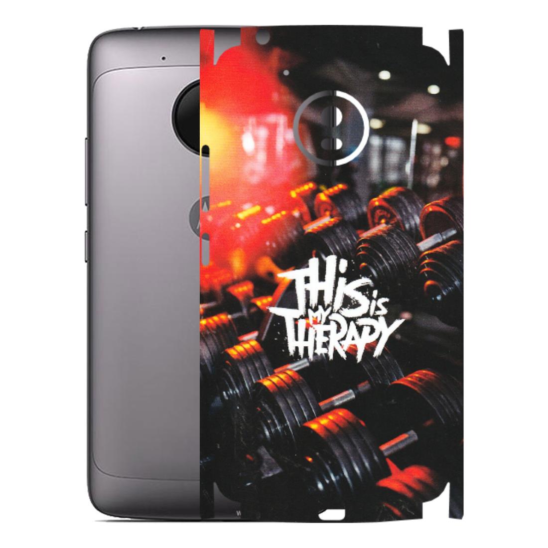 Motorola Phone Skins (All Models) - GYM Lover Therapy - Matte Finish (M-160) Motorola Moto G5