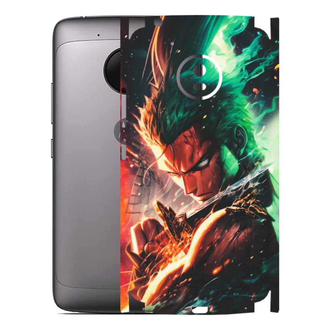 Motorola Phone Skins (All Models) - Anime Gojo Sword - Matte Finish (M-32) Motorola Moto G5
