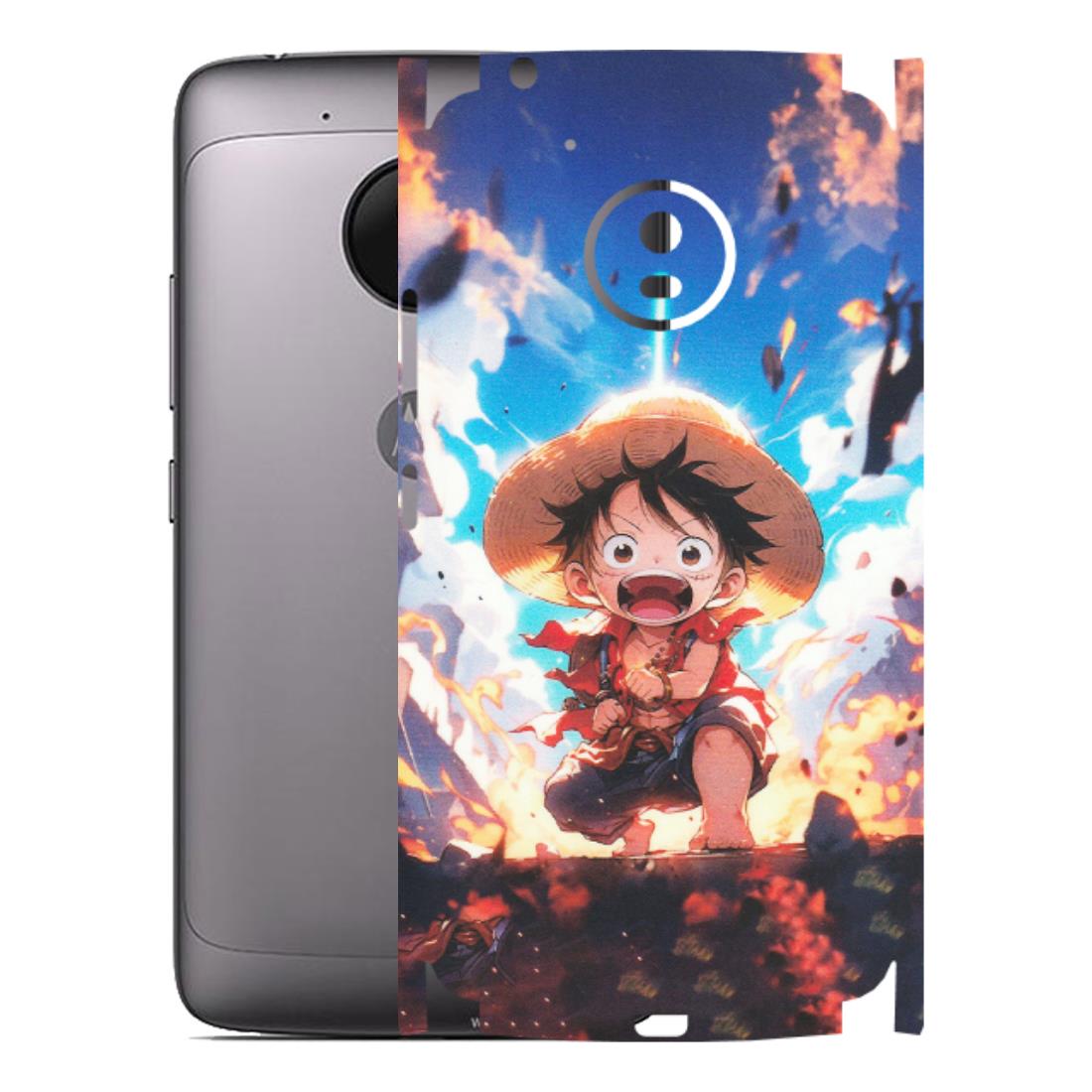 Motorola Phone Skins (All Models) - Toon One Piece Cute Character - Matte Finish (M-35) Motorola Moto G5