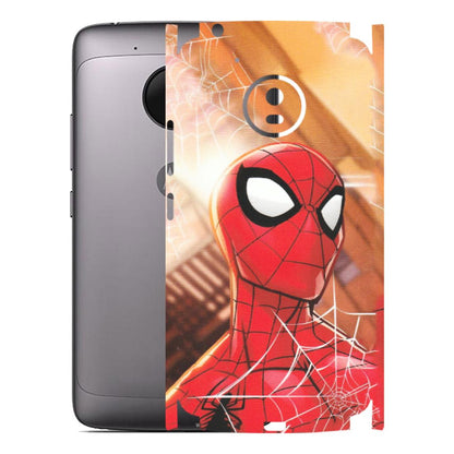 Motorola Phone Skins (All Models) - Spiderman Face New - Matte Finish (M-41) Motorola Moto G5