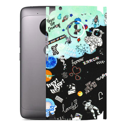 Motorola Phone Skins (All Models) - Living In A Space Dream - Matte Finish (M-46) Motorola Moto G5