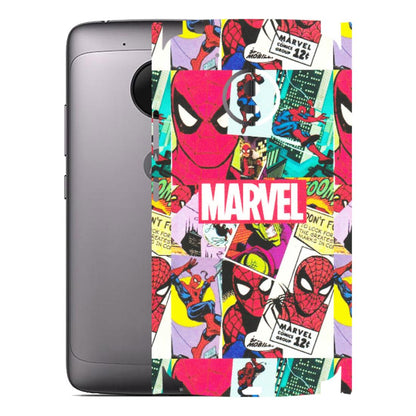 Motorola Phone Skins (All Models) - Marvel Comic Spiderman Grafitti - Matte Finish (M-72) Motorola Moto G5