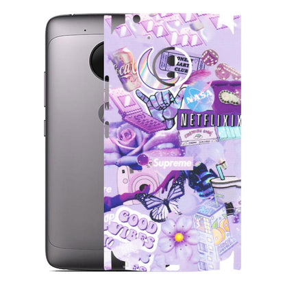 Motorola Phone Skins (All Models) - Supreme Purple Magic - Matte Finish (M-88) Motorola Moto G5
