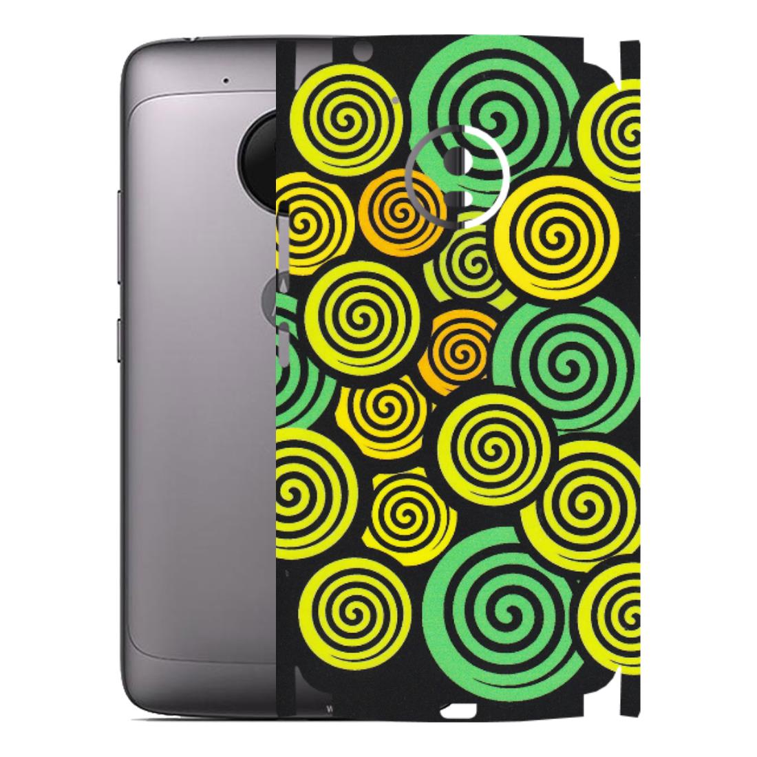 Motorola Phone Skins (All Models) - Crazy Spiral - Matte Finish (M-91) Motorola Moto G5
