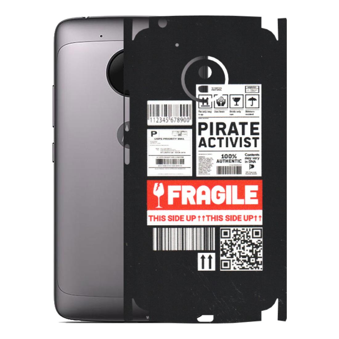 Motorola Phone Skins (All Models) - Handle With Care - Matte Finish (M-99) Motorola Moto G5