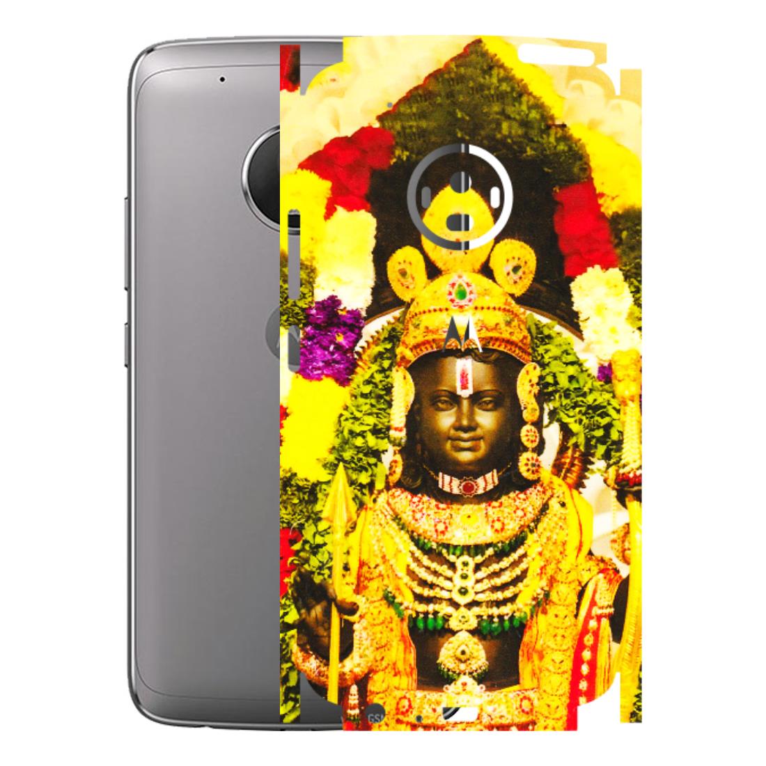 Motorola Phone Skins (All Models) - Ram Lalla Ayodhya - 3D Embossed Finish (L-103) Motorola Moto G5 Plus