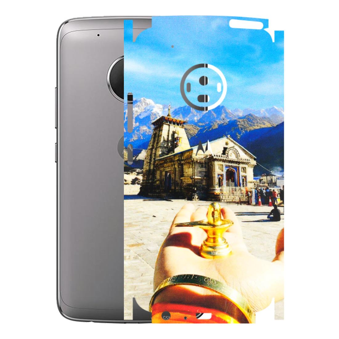 Motorola Phone Skins (All Models) - Beauty of Kedarnath - 3D Embossed Finish (L-108) Motorola Moto G5 Plus