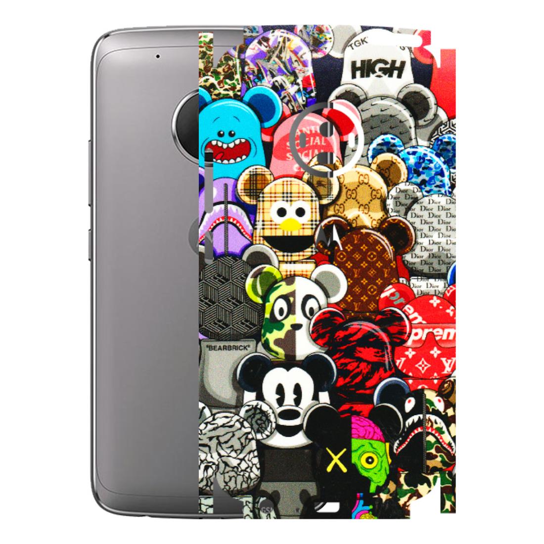 Motorola Phone Skins (All Models) - More Mickey Mouses - 3D Embossed Finish (L-118) Motorola Moto G5 Plus