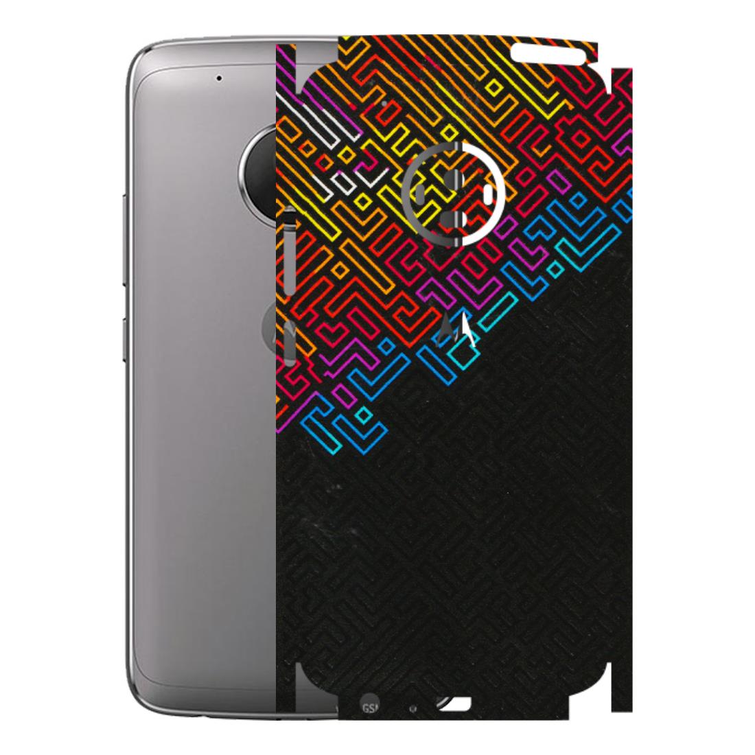 Motorola Phone Skins (All Models) - Dotme Pattern Art - 3D Embossed Finish (L-121) Motorola Moto G5 Plus