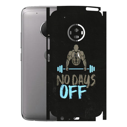 Motorola Phone Skins (All Models) - Gym Lover - 3D Embossed Finish (L-127) Motorola Moto G5 Plus
