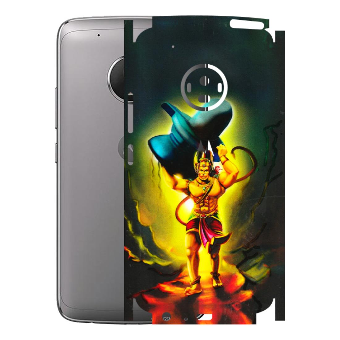 Motorola Phone Skins (All Models) - Hanuman Ji - 3D Embossed Finish (L-128) Motorola Moto G5 Plus
