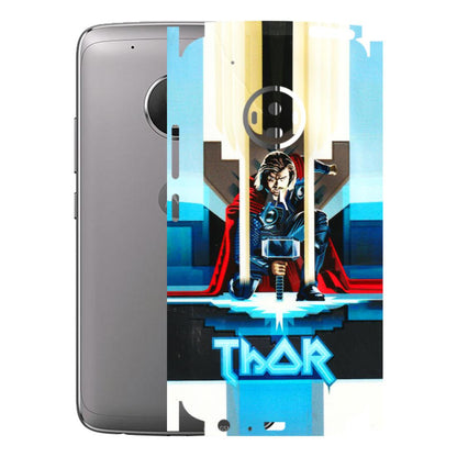 Motorola Phone Skins (All Models) - Thor - 3D Embossed Finish (L-137) Motorola Moto G5 Plus