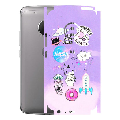 Motorola Phone Skins (All Models) - I Need My Nasa Skin - 3D Embossed Finish (L-149) Motorola Moto G5 Plus