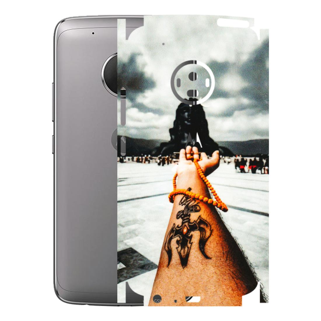 Motorola Phone Skins (All Models) - Jai Adiyogi Mahakaal - 3D Embossed Finish (L-164) Motorola Moto G5 Plus