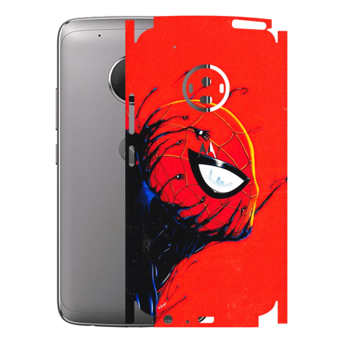 Motorola Phone Skins (All Models) - Spiderman Face Venom - 3D Embossed Finish (L-165) Motorola Moto G5 Plus