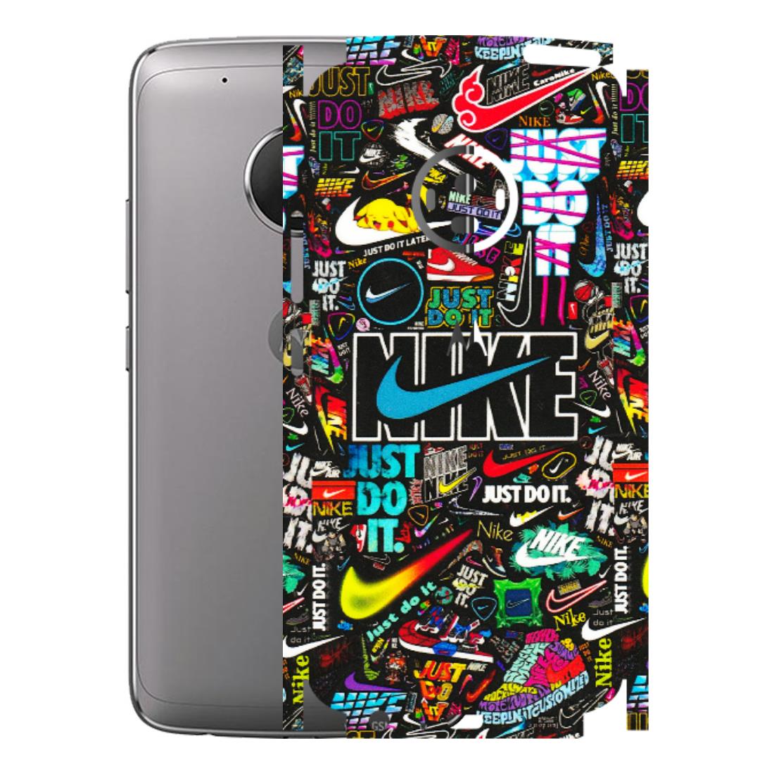 Motorola Phone Skins (All Models) - Just Do It Doodles - 3D Embossed Finish (L-166) Motorola Moto G5 Plus