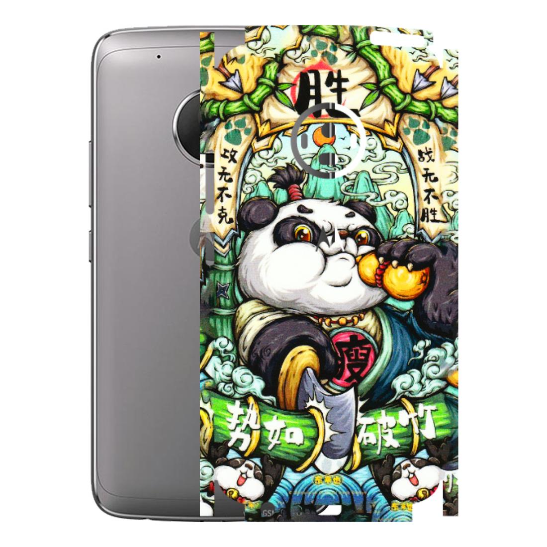 Motorola Phone Skins (All Models) - Royal Rich Panda - 3D Embossed Finish (L-170) Motorola Moto G5 Plus