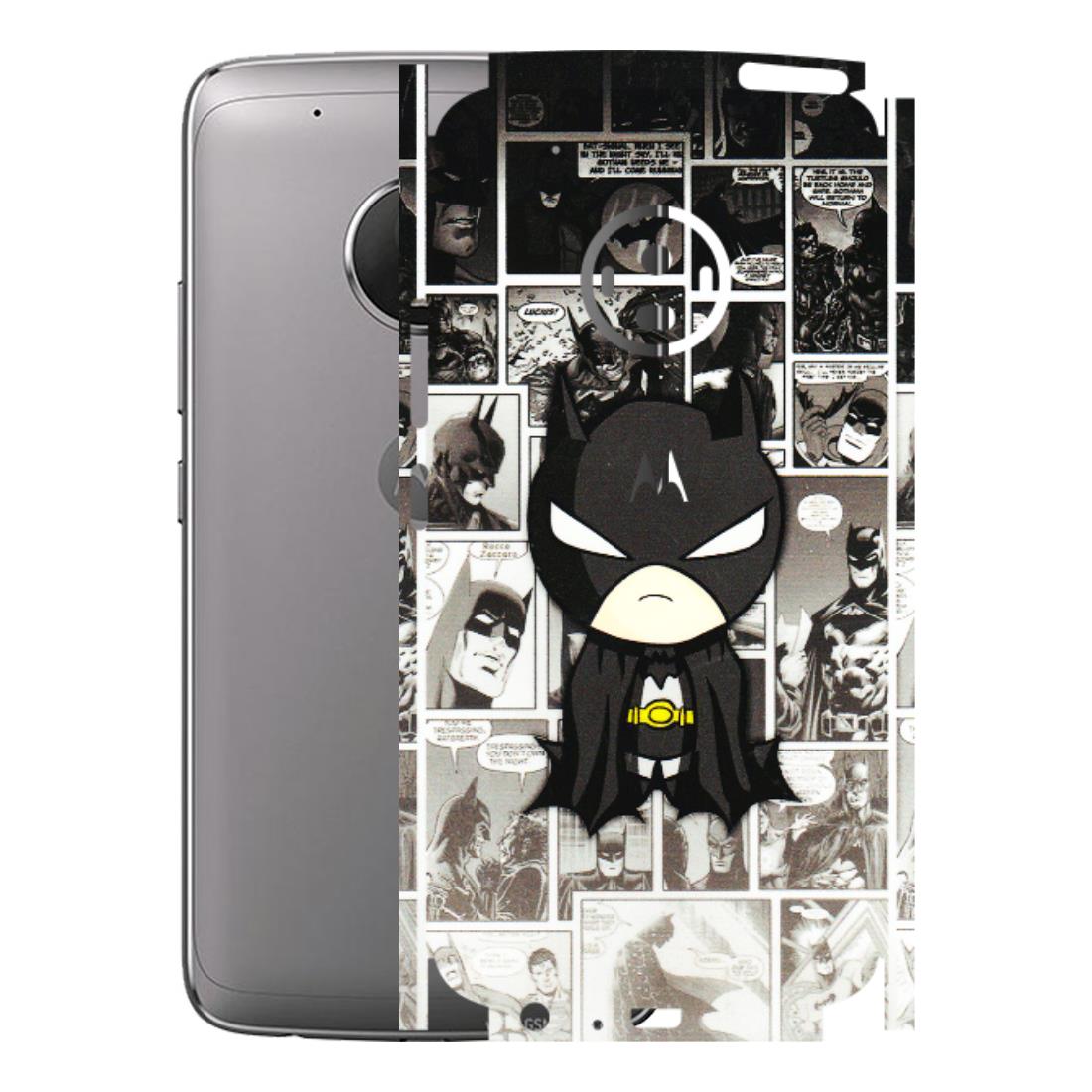 Motorola Phone Skins (All Models) - Toon Batman - 3D Embossed Finish (L-182) Motorola Moto G5 Plus