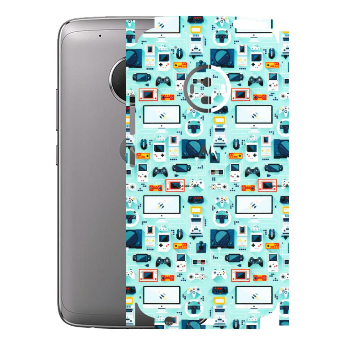 Motorola Phone Skins (All Models) - Gadgets Doodle - 3D Embossed Finish (L-184) Motorola Moto G5 Plus