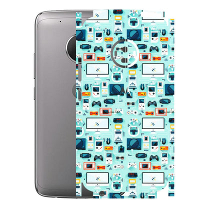 Motorola Phone Skins (All Models) - Gadgets Doodle - 3D Embossed Finish (L-184) Motorola Moto G5 Plus