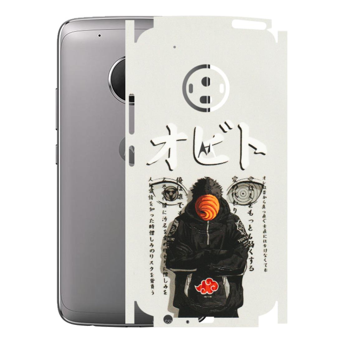 Motorola Phone Skins (All Models) - Obito Anime Eye - 3D Embossed Finish (L-19) Motorola Moto G5 Plus