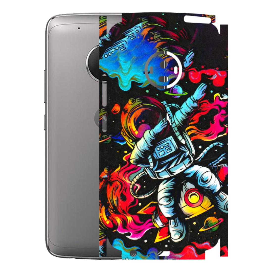Motorola Phone Skins (All Models) - Astronaut Dope - 3D Embossed Finish (L-191) Motorola Moto G5 Plus