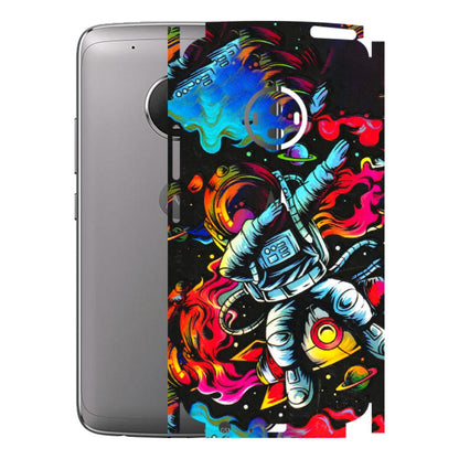 Motorola Phone Skins (All Models) - Astronaut Dope - 3D Embossed Finish (L-191) Motorola Moto G5 Plus