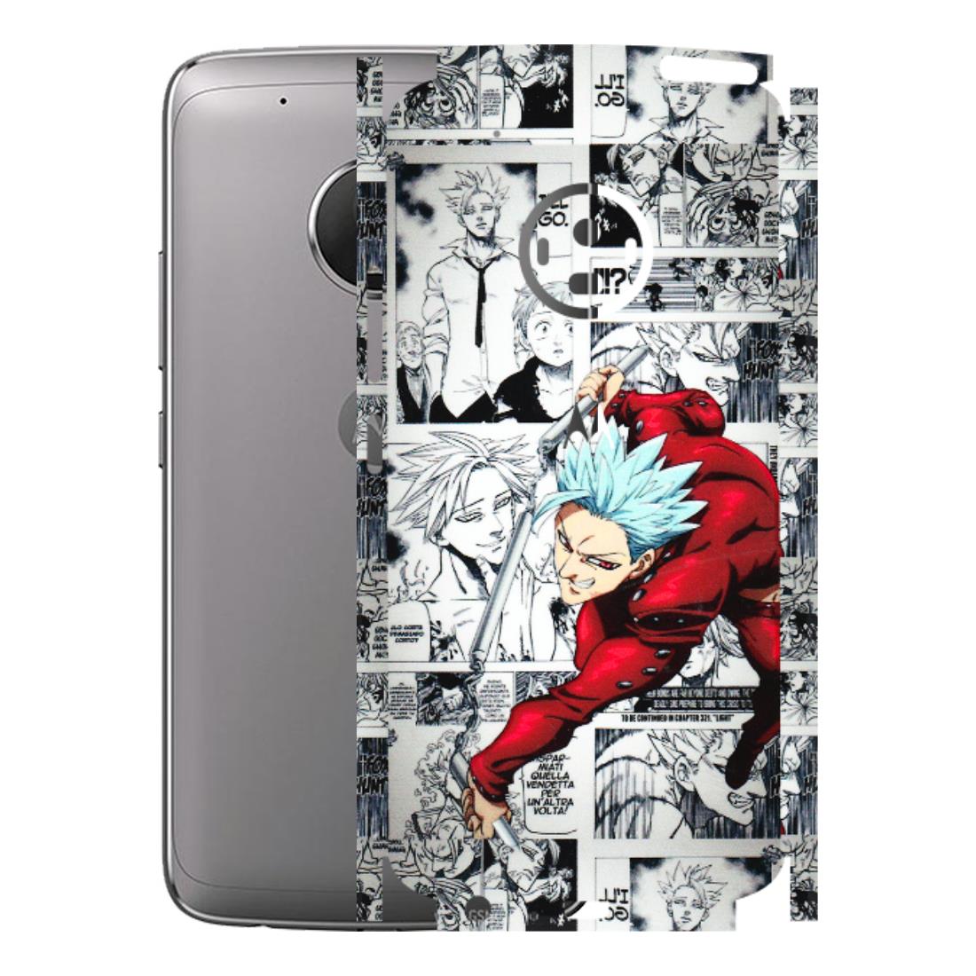 Motorola Phone Skins (All Models) - Anime Comic - 3D Embossed Finish (L-192) Motorola Moto G5 Plus