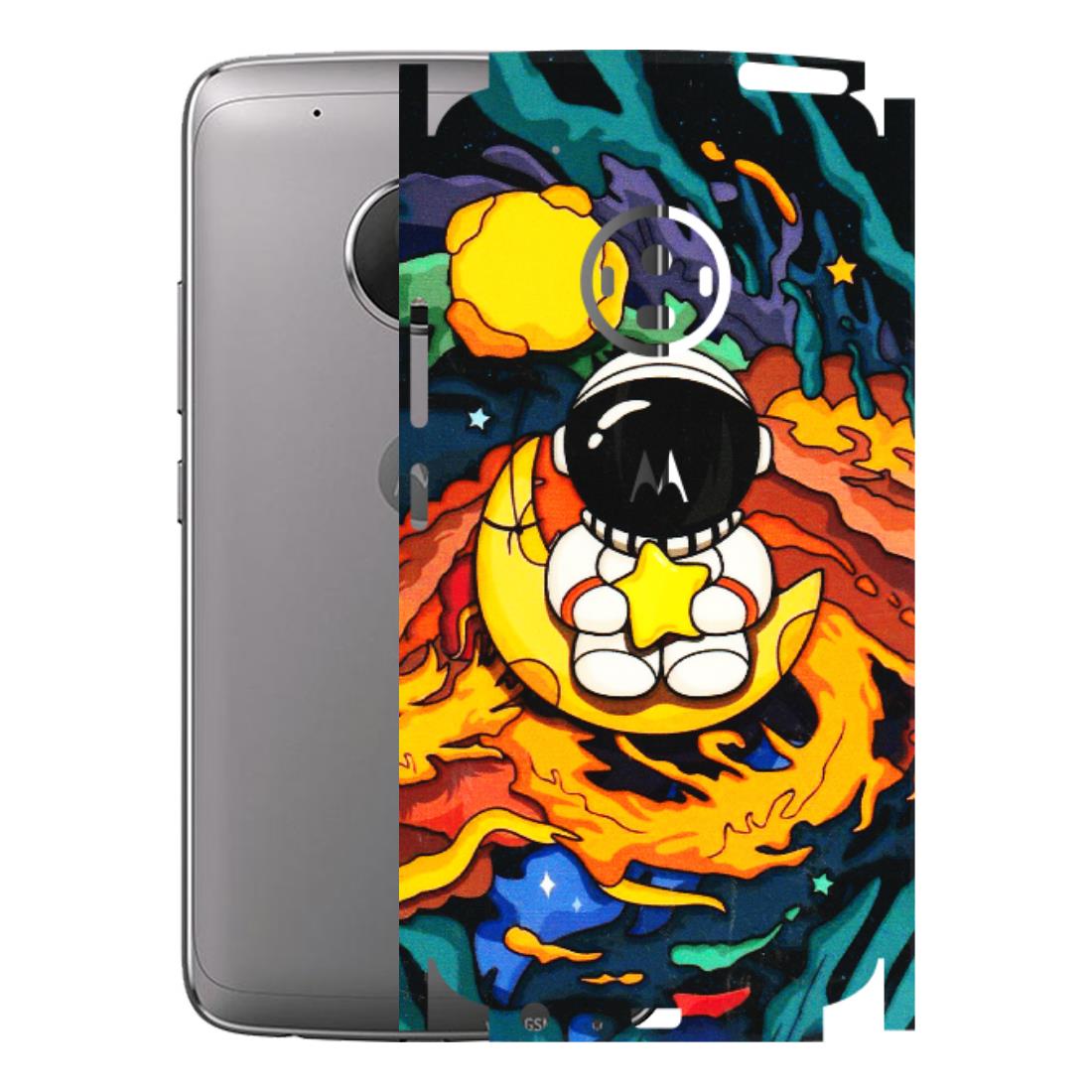Motorola Phone Skins (All Models) - Baby Astronaut - 3D Embossed Finish (L-197) Motorola Moto G5 Plus