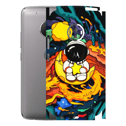 Motorola Phone Skins (All Models) - Baby Astronaut - 3D Embossed Finish (L-197) Motorola Moto G5 Plus