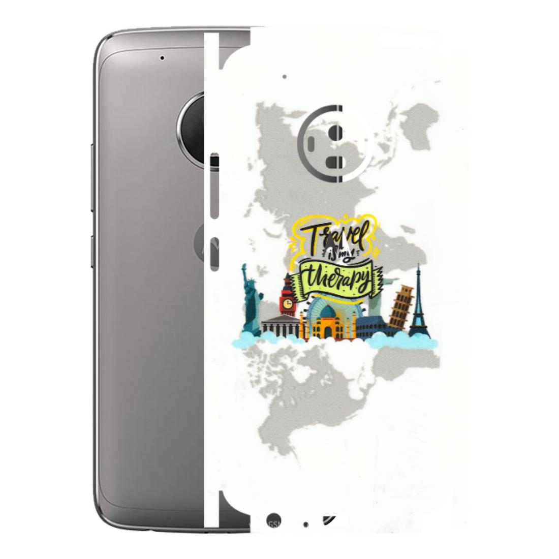 Motorola Phone Skins (All Models) - Travel Therapy - 3D Embossed Finish (L-199) Motorola Moto G5 Plus