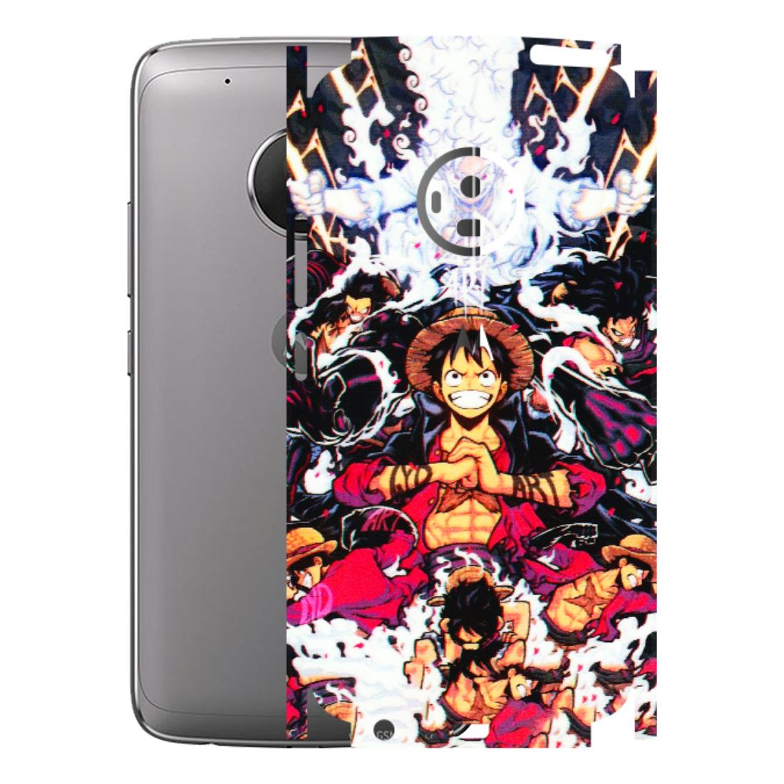 Motorola Phone Skins (All Models) - Luffy Anime Character - 3D Embossed Finish (L-203) Motorola Moto G5 Plus
