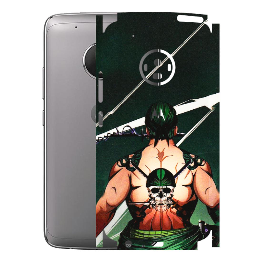 Motorola Phone Skins (All Models) - Zoro Anime - 3D Embossed Finish (L-23) Motorola Moto G5 Plus