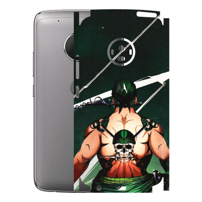 Motorola Phone Skins (All Models) - Zoro Anime - 3D Embossed Finish (L-23) Motorola Moto G5 Plus