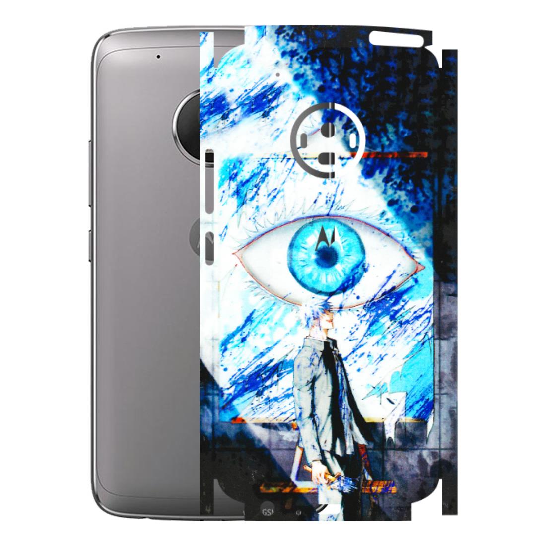 Motorola Phone Skins (All Models) - Gojo Satoru evil eye - 3D Embossed Finish (L-239) Motorola Moto G5 Plus
