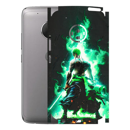 Motorola Phone Skins (All Models) - Zoro Sword - 3D Embossed Finish (L-241) Motorola Moto G5 Plus