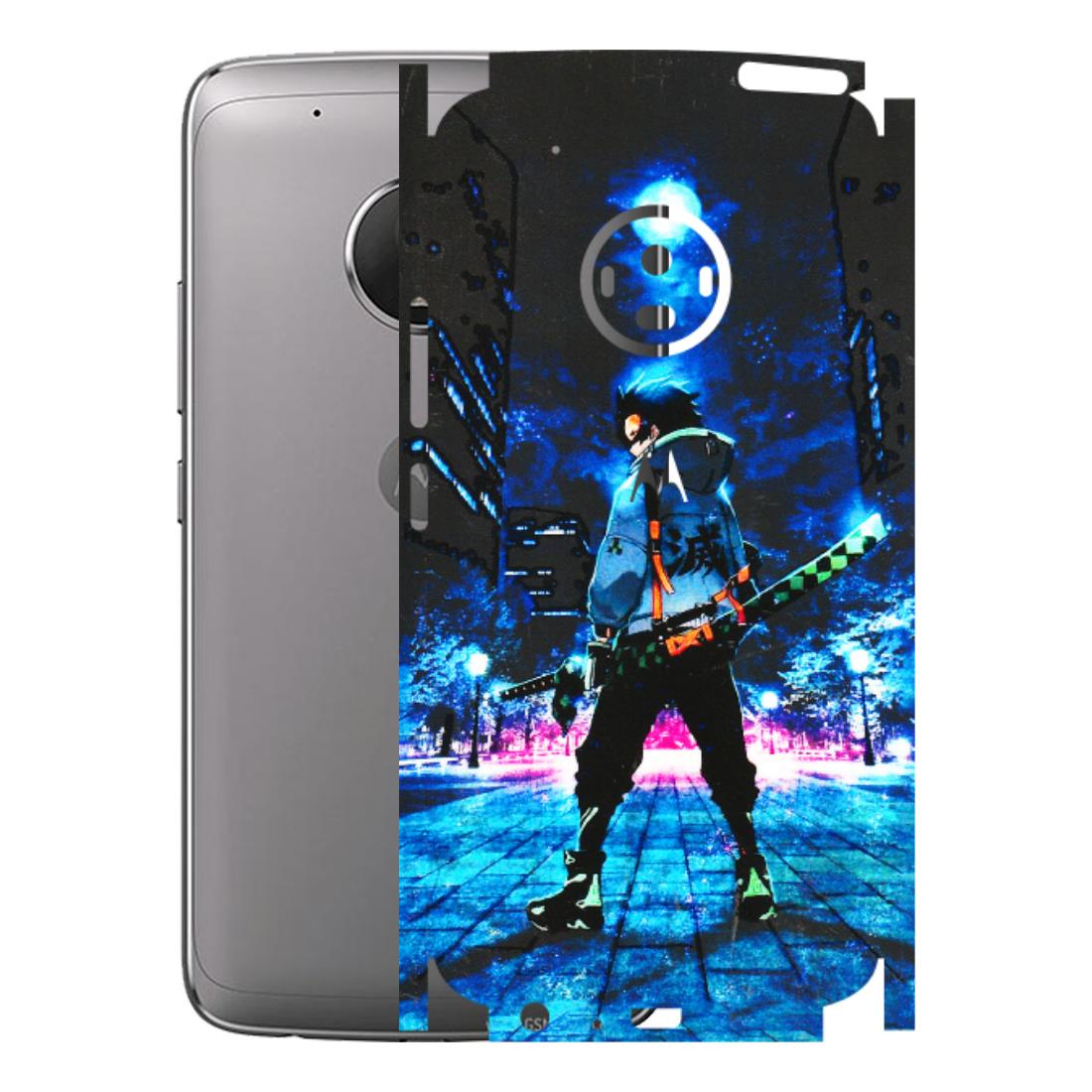 Motorola Phone Skins (All Models) - Demon Slayer Sword - 3D Embossed Finish (L-247) Motorola Moto G5 Plus