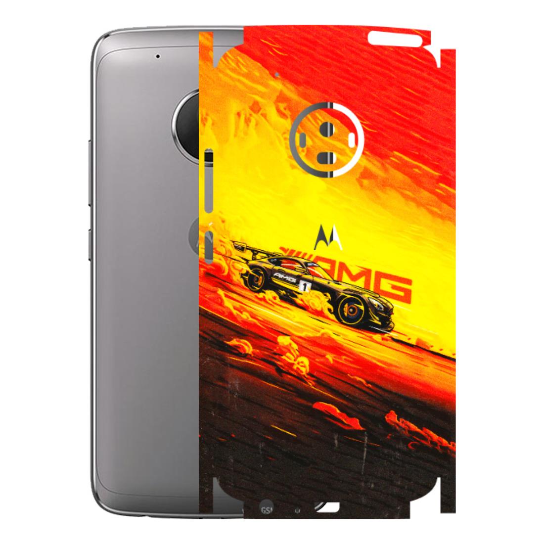 Motorola Phone Skins (All Models) - AMG Car Speed Cover - 3D Embossed Finish (L-256) Motorola Moto G5 Plus