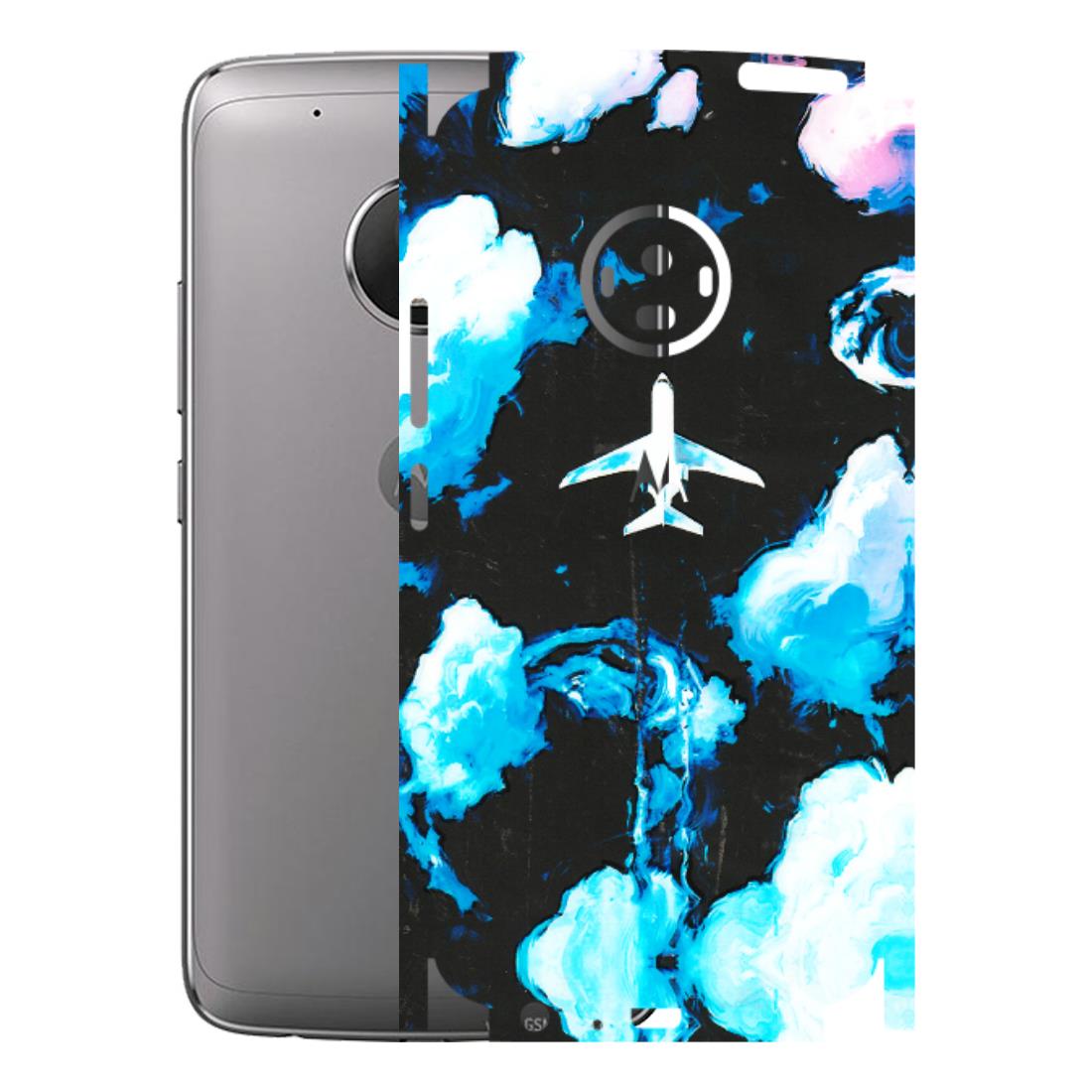 Motorola Phone Skins (All Models) - Travel In Airline - 3D Embossed Finish (L-264) Motorola Moto G5 Plus
