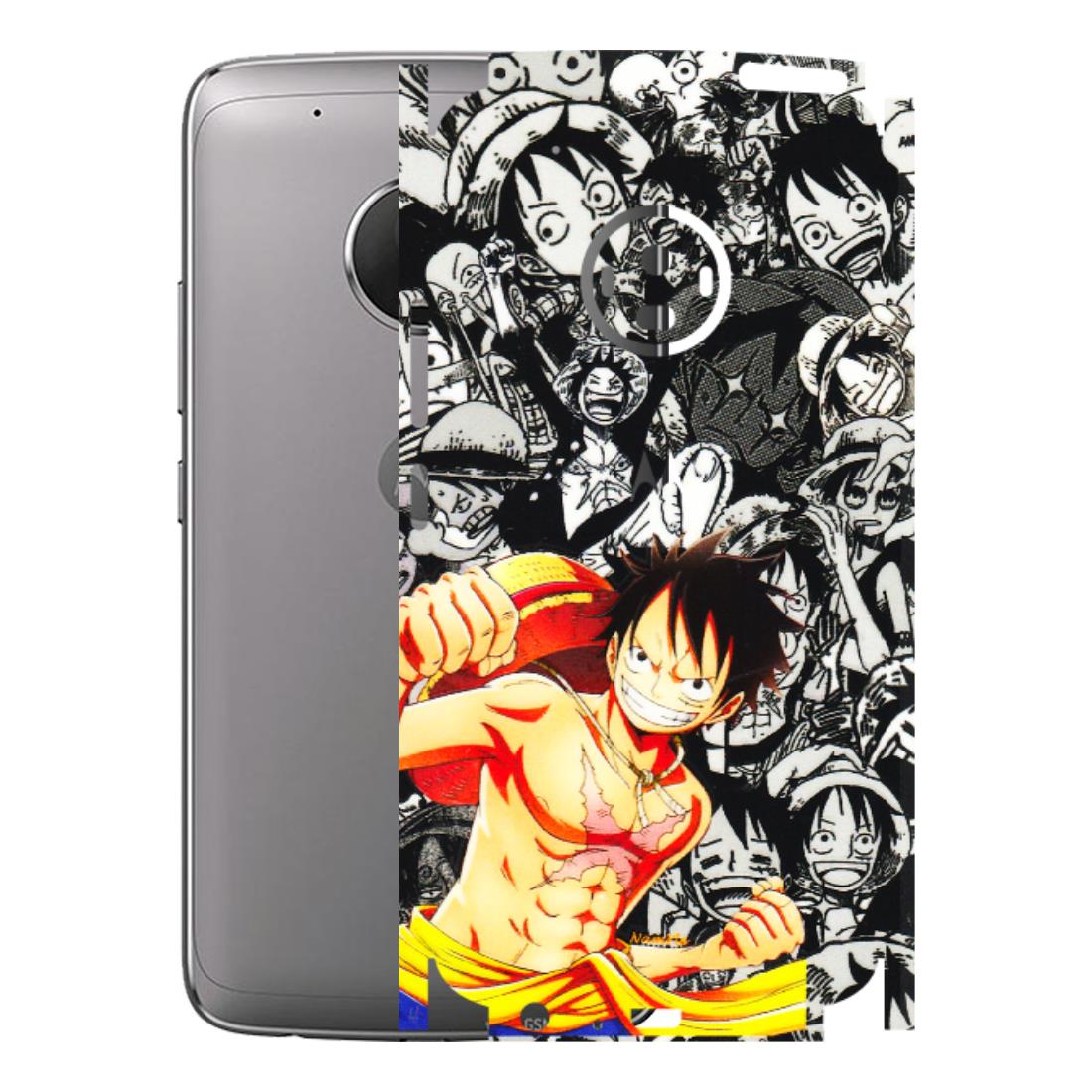 Motorola Phone Skins (All Models) - Anime Comics Games Doodles - 3D Embossed Finish (L-27) Motorola Moto G5 Plus