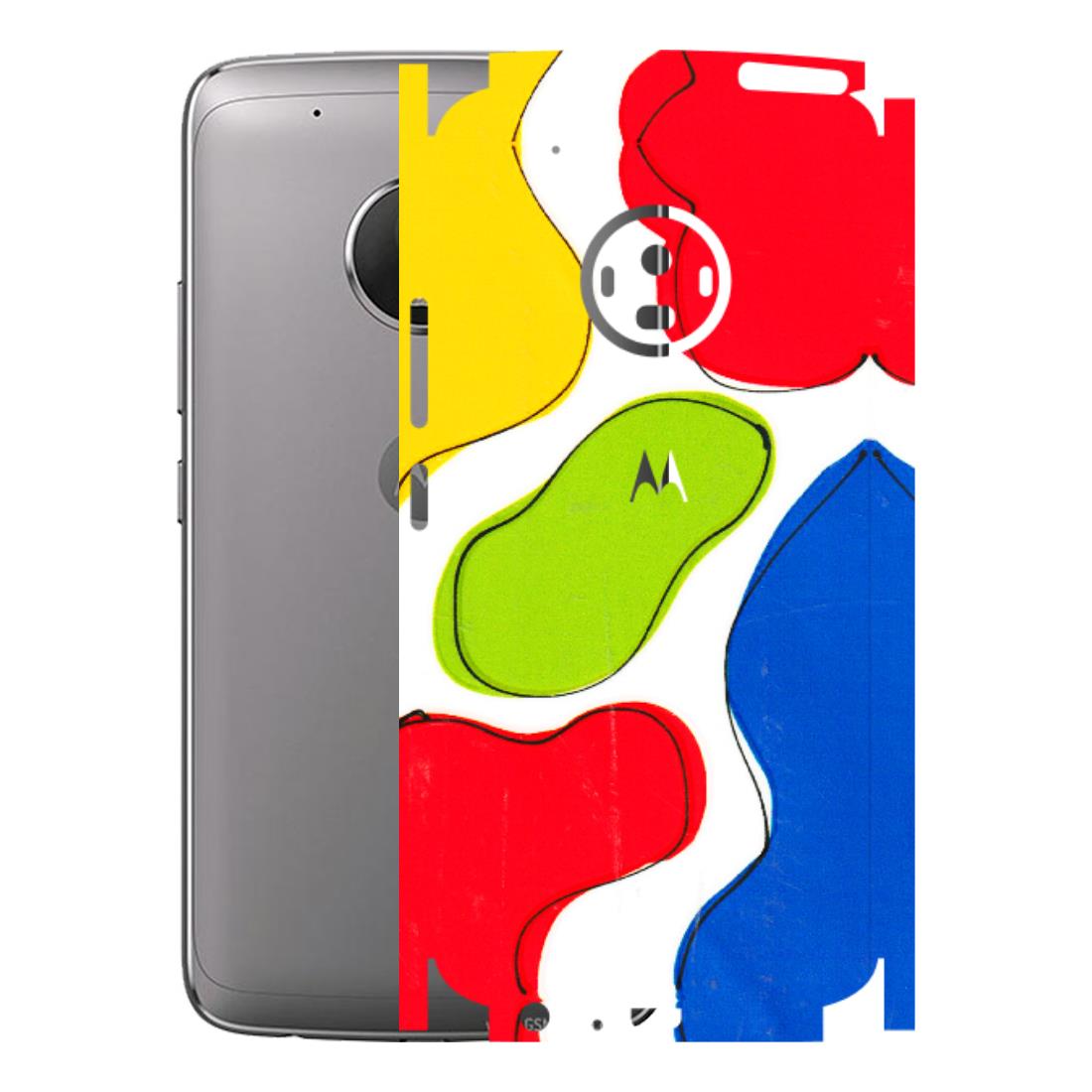 Motorola Phone Skins (All Models) - RGB Colour Paint - 3D Embossed Finish (L-284) Motorola Moto G5 Plus