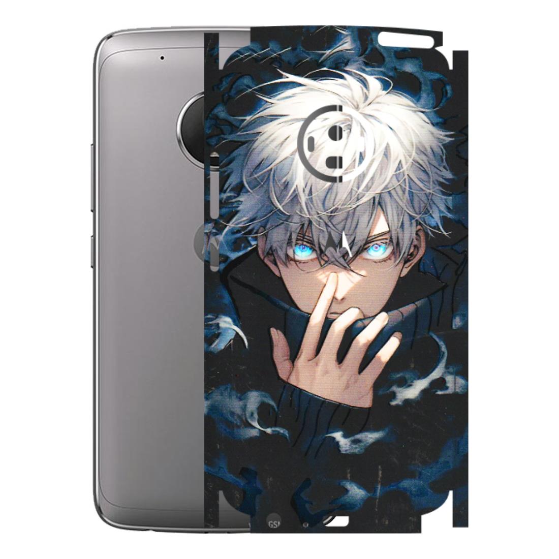 Motorola Phone Skins (All Models) - New Jujutsu Kaisen Anime - 3D Embossed Finish (L-313) Motorola Moto G5 Plus