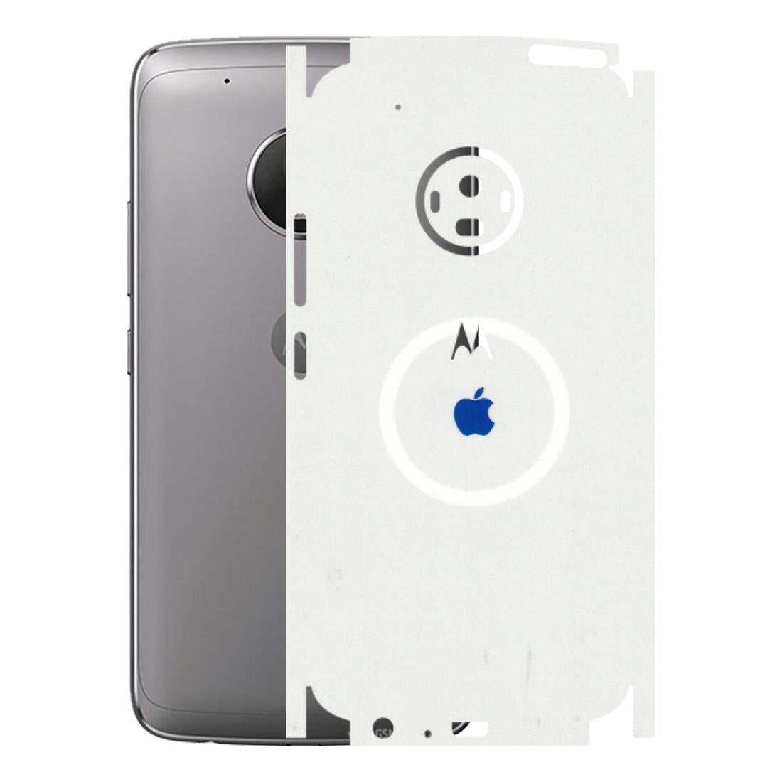 Motorola Phone Skins (All Models) - iPhone Magsafe Logo - 3D Embossed Finish (L-320) Motorola Moto G5 Plus