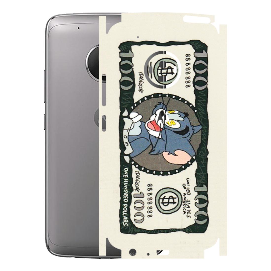 Motorola Phone Skins (All Models) - Tom Hundred Dollar - 3D Embossed Finish (L-324) Motorola Moto G5 Plus