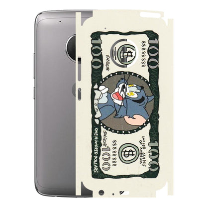 Motorola Phone Skins (All Models) - Tom Hundred Dollar - 3D Embossed Finish (L-324) Motorola Moto G5 Plus