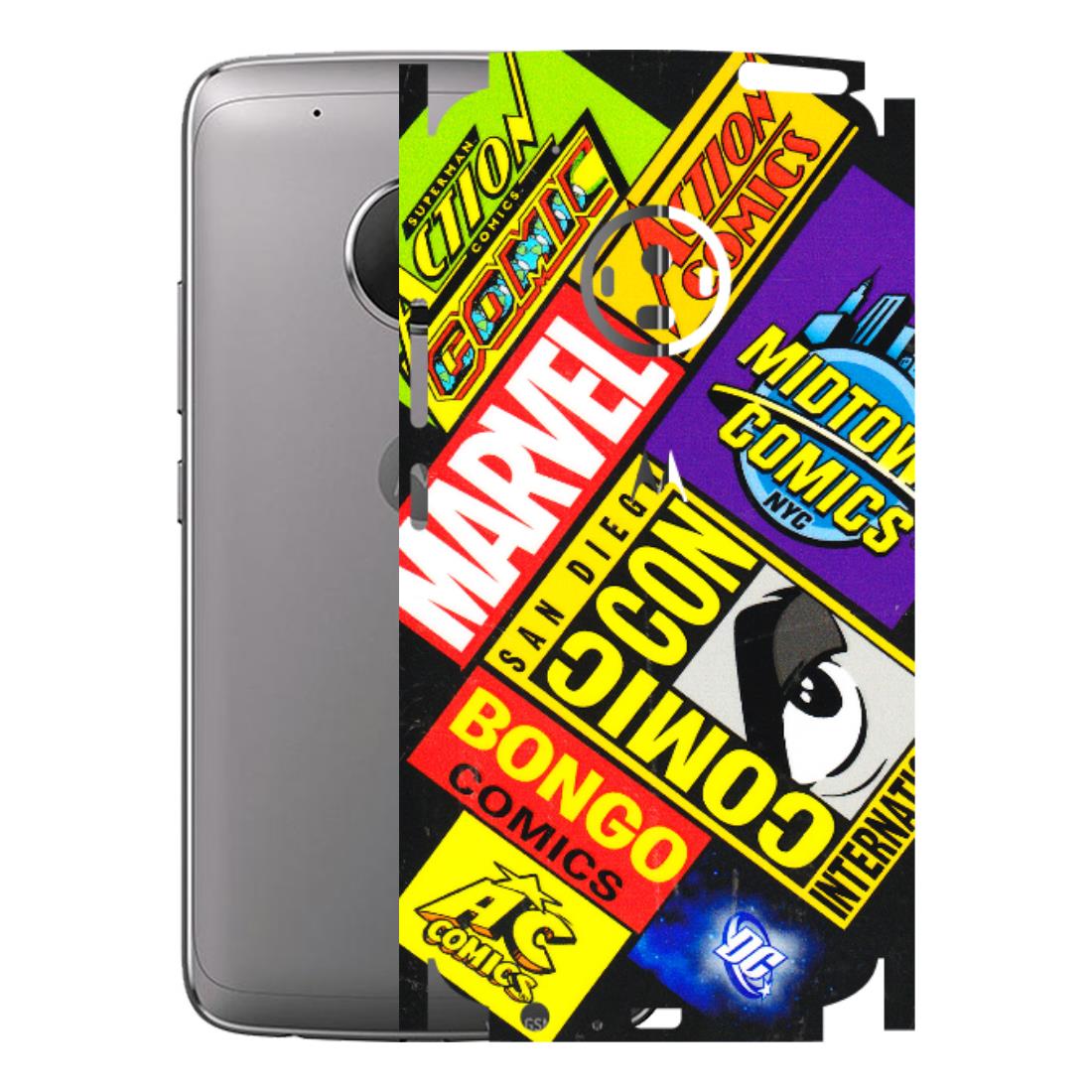 Motorola Phone Skins (All Models) - Bongo Comic Con - 3D Embossed Finish (L-325) Motorola Moto G5 Plus